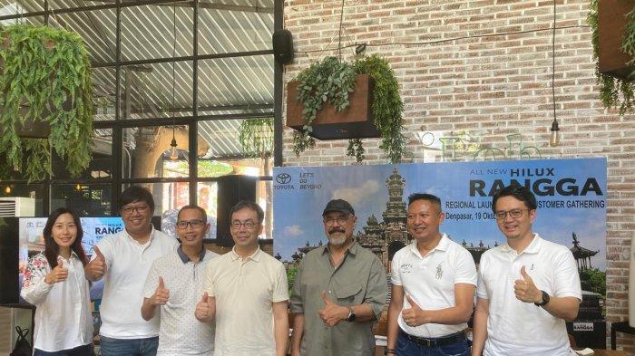 PT Toyota-Astra Motor (TAM), secara resmi menghadirkan All-New Hilux Rangga sebagai New Hero.

Hilux Rangga merupakan solusi mobilitas baru, yang serbaguna dan andal untuk mendukung berbagai kebutuhan bisnis, hingga penggunaan pribadi.