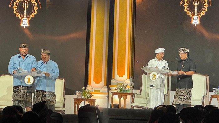 DEBAT PILGUB BALI - Paslon 1 Mulia-PAS & Paslon 2 Koster-Giri Saling Sindir.