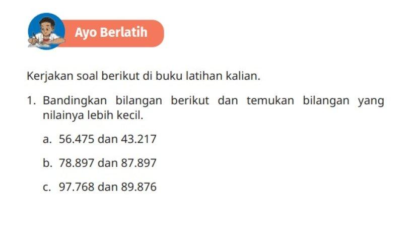 Jawaban Ayo Berlatih, Kunci Jawaban Matematika Kelas 5 Halaman 14 15 Kurikulum Merdeka