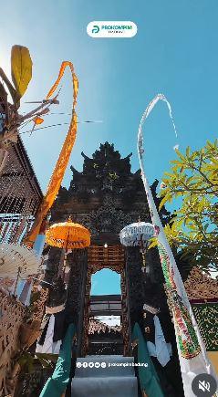 Pujawali Mejelihan di Pura Luhur Bhujangga Waisnawa Batu Bolong