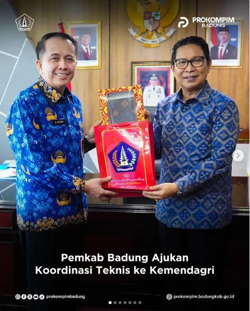 Pemkab Badung Ajukan Koordinasi Teknis ke Kemendagri