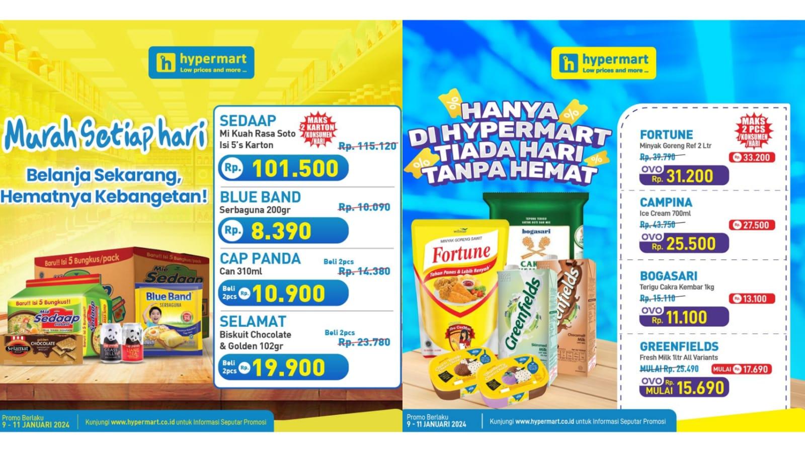 BANYAK DISKON! Promo Hypermart 10-11 Januari 2024, Molto Rp 20.890, Rinso Rp 19.490