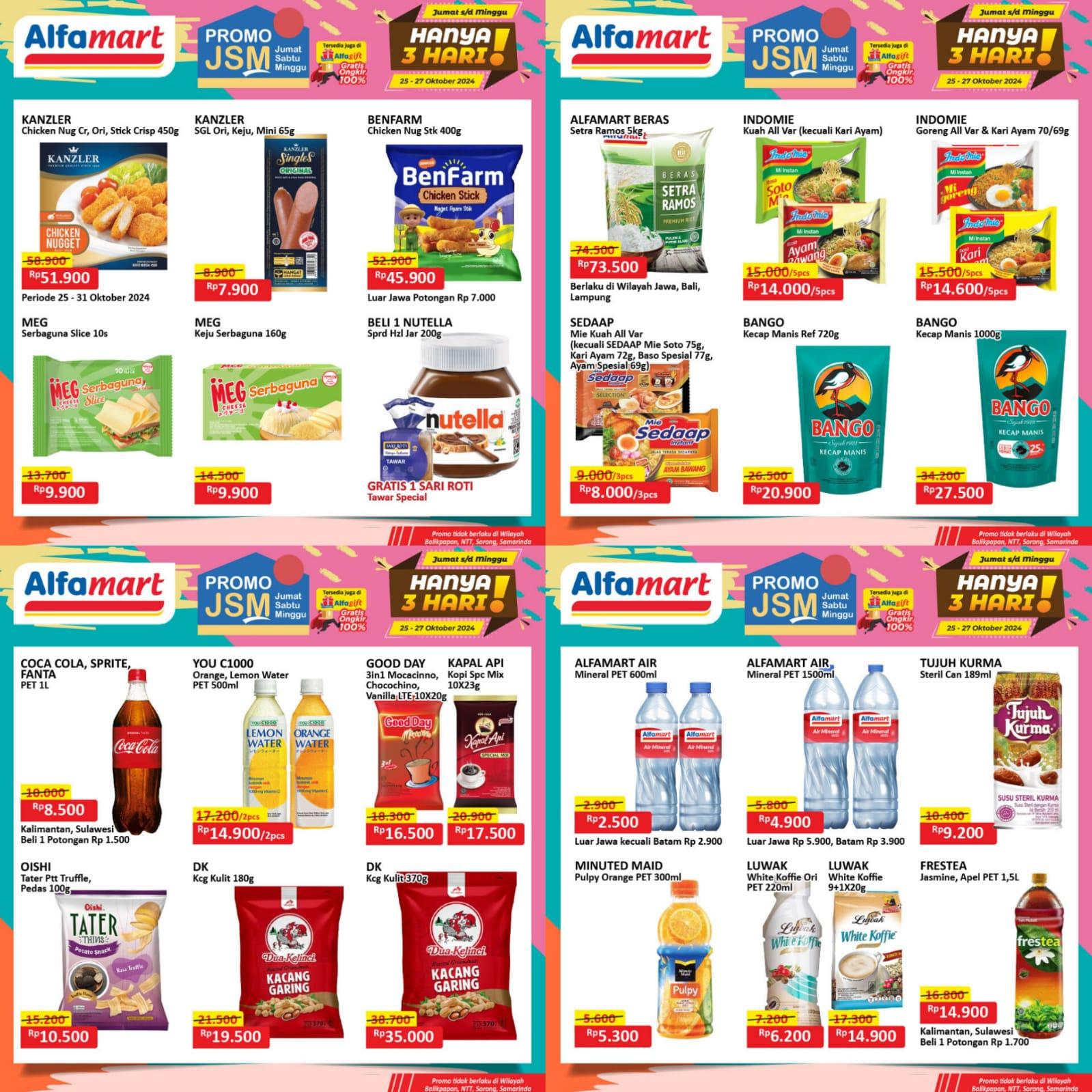 Promo Alfamart CERIA Hari Ini 27 Oktober 2024, Minyak Goreng Bimoli Rp 35.900, Good Day Rp 16.500
