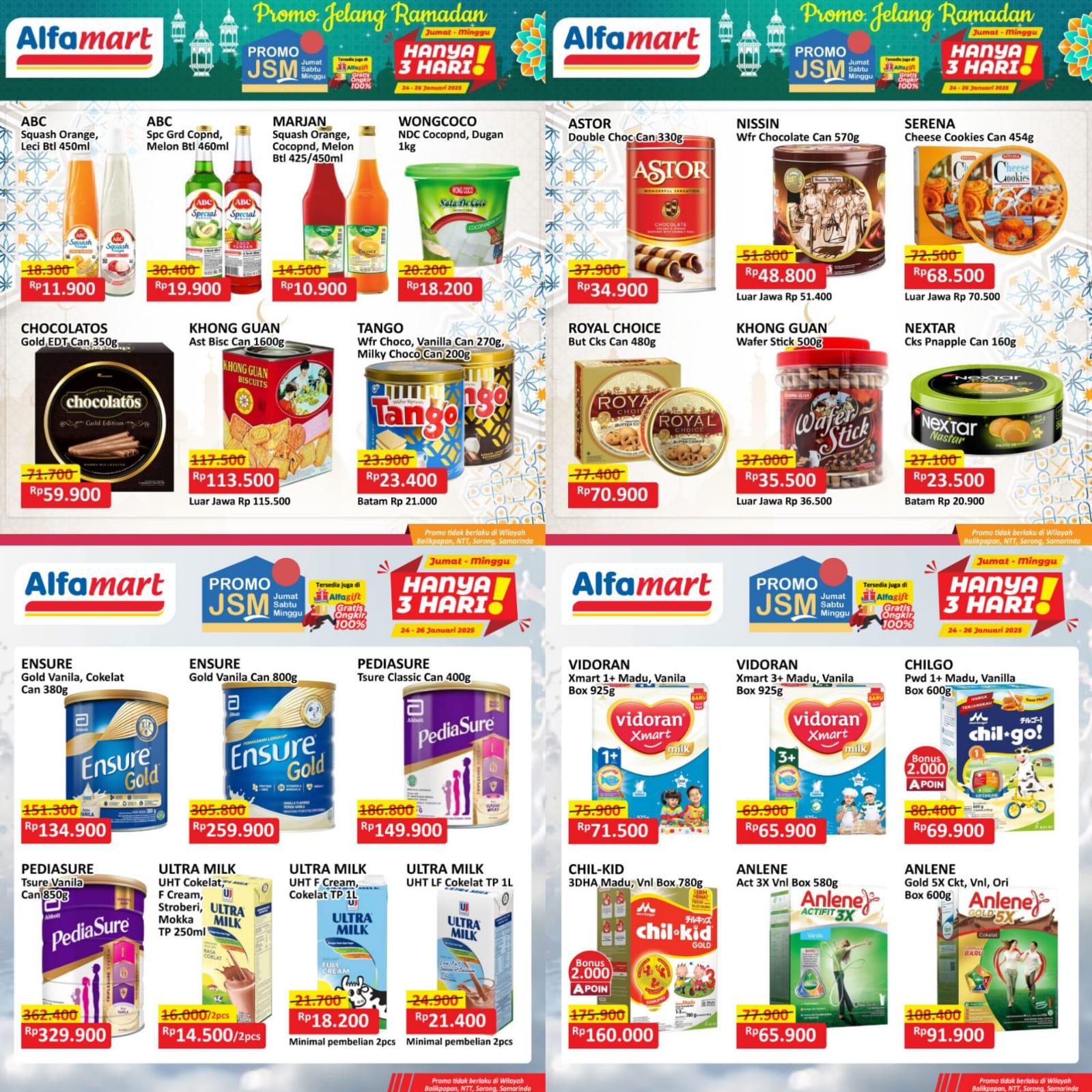 DISKON SERU! Promo Alfamart Hari Ini 26 Januari 2025, Cimory Rp 5.000, Astor Rp 34.900