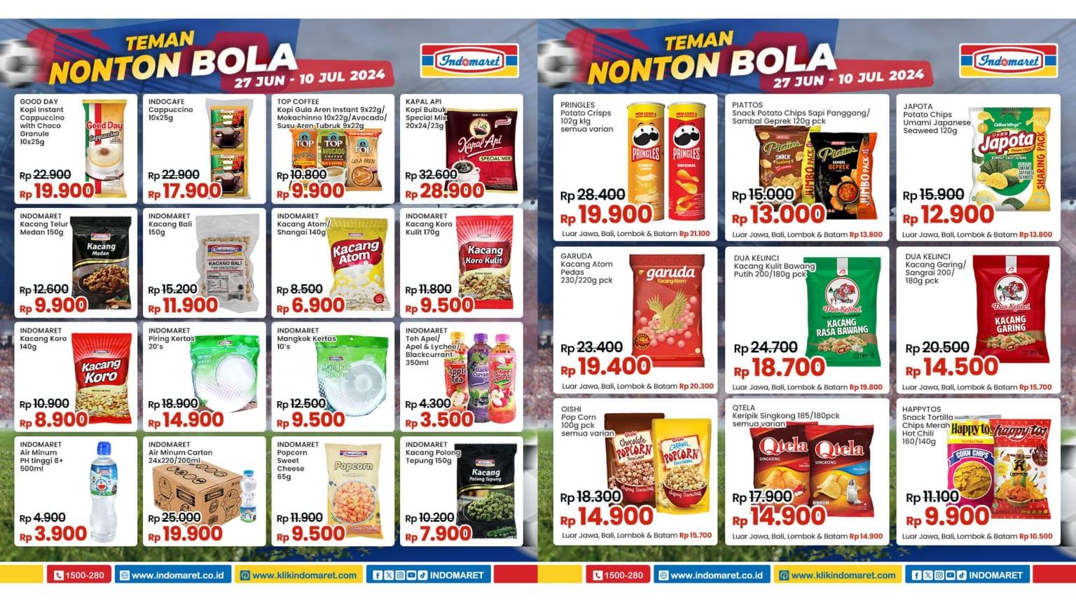 PASTI HEMAT! Promo Indomaret 1-3 Juli 2024, My Baby Minyak Telon Rp 32.900, Pringles Rp 19.900