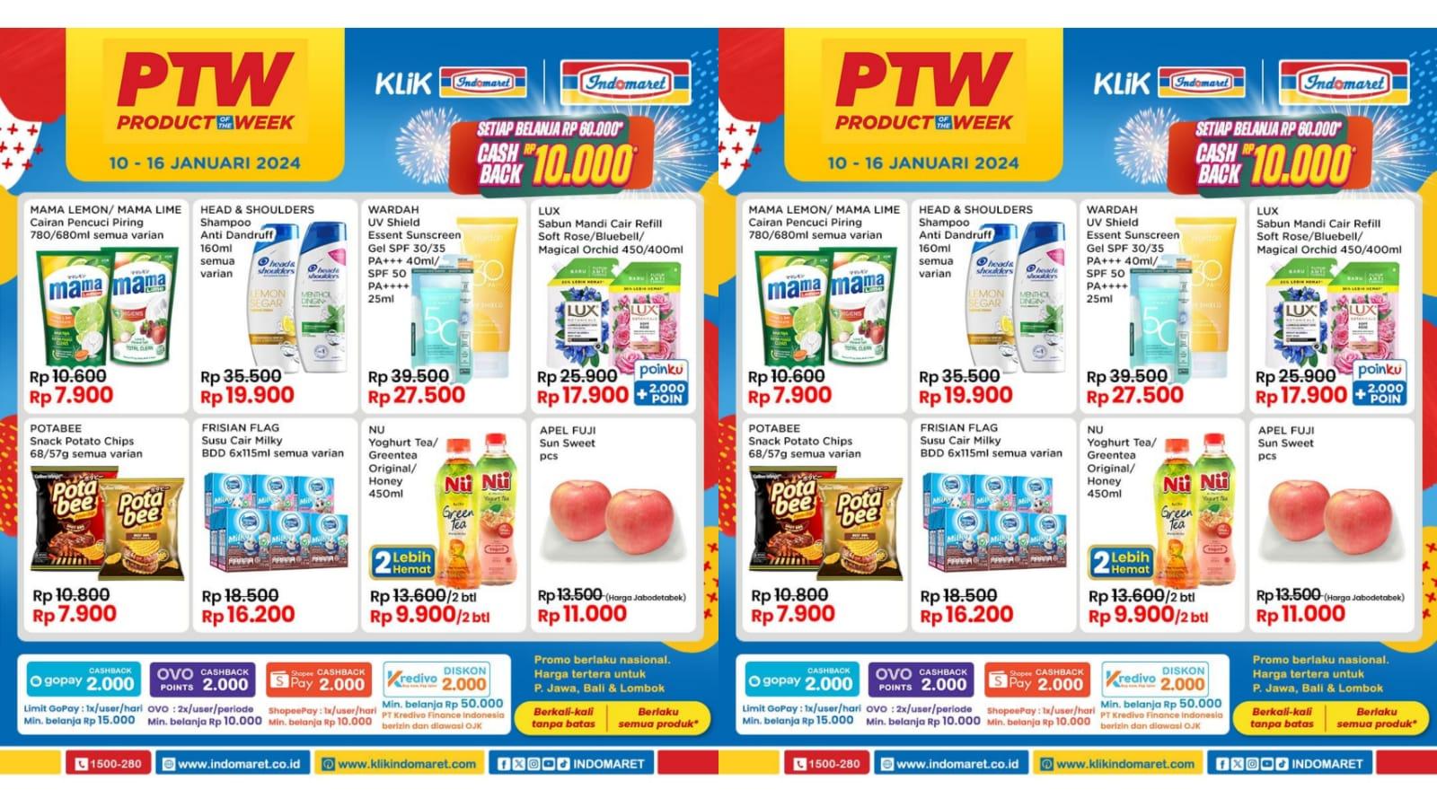 GEBYAR DISKON! Promo Indomaret Hari Ini 11 Januari 2024, Minyak Goreng Filma 2L Rp 33.900