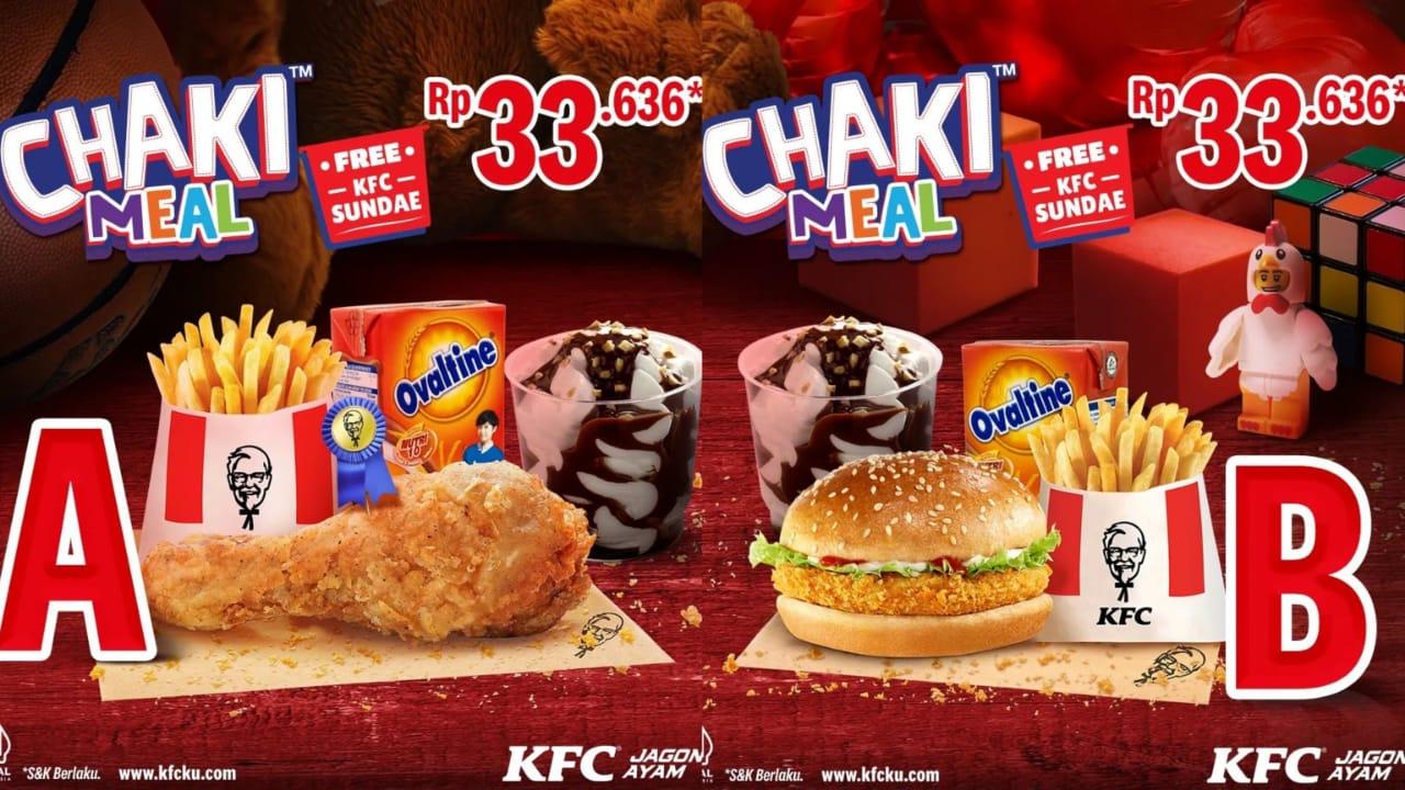 PROMO KFC 16-31 Juli 2024, Nikmati 1 Chicken + 1 Rice + 1 Coca-Cola + 1 Perkedel Rp 39 Ribuan