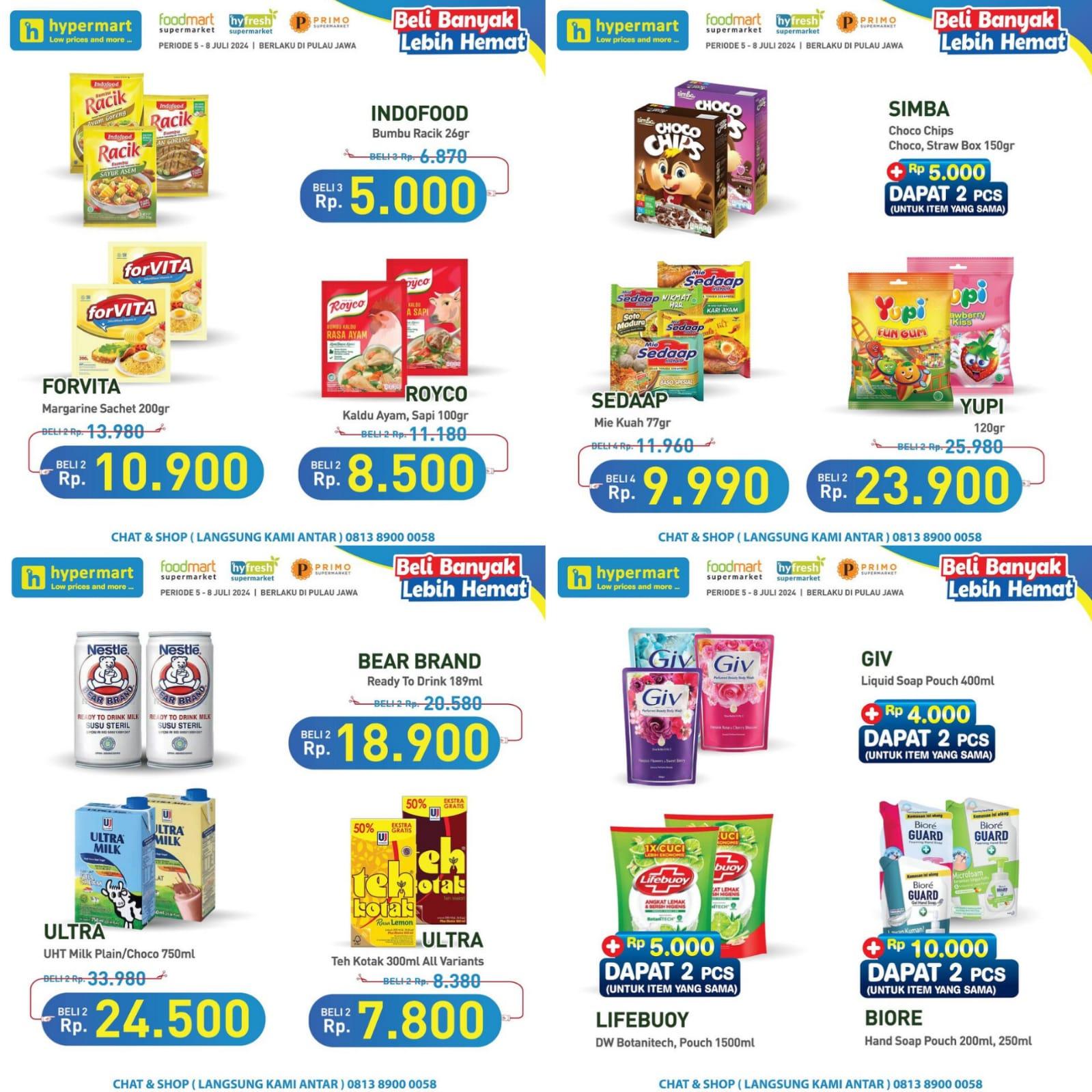 PROMO Hypermart Hari Ini 8 Juli 2024, Oreo Soft Cake Family Pack Rp 14.900, ABC Coffee Rp 29.990