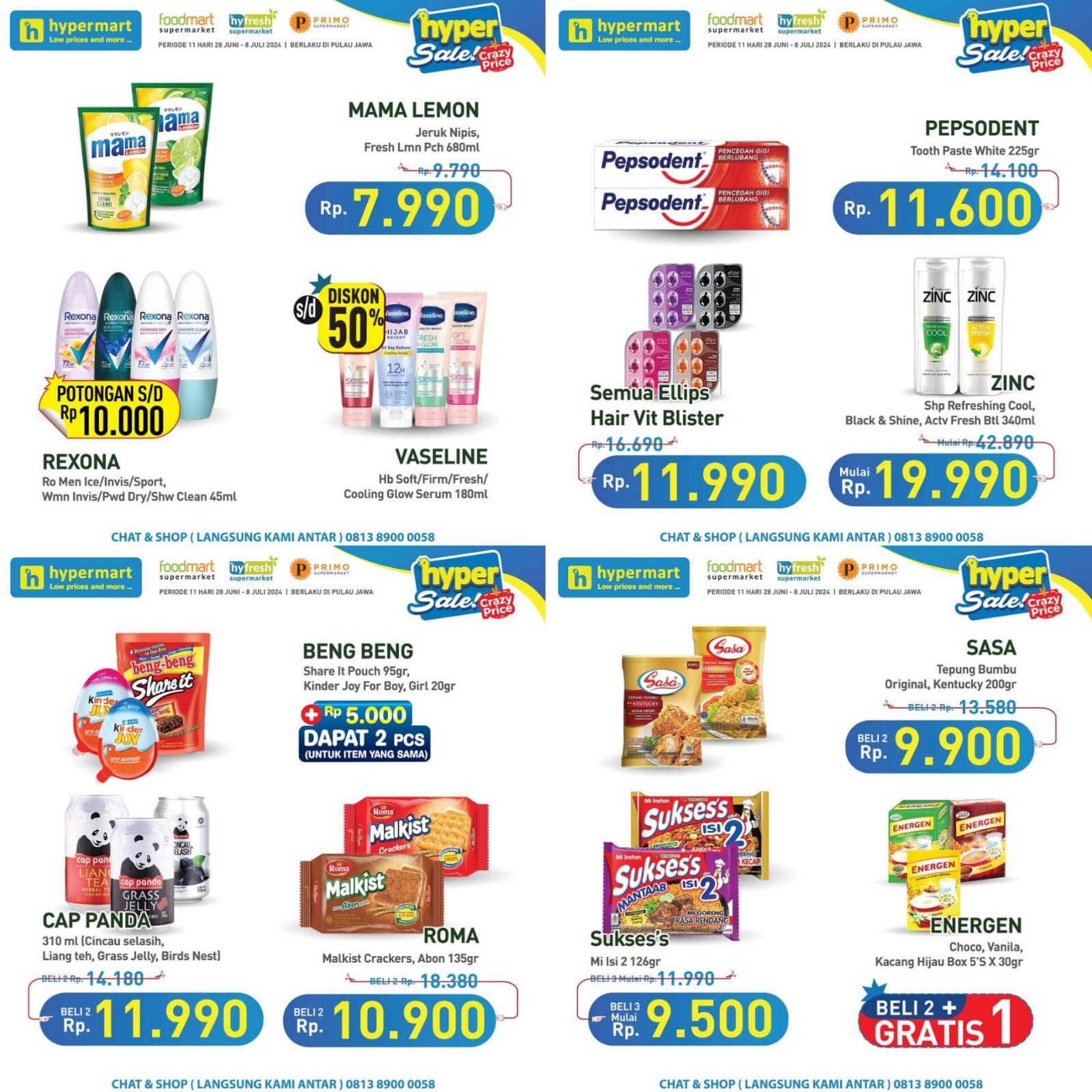 LEBIH IRIT! Promo Hypermart 1-8 Juli 2024, ABC Coffee Susu Rp 29.990, Good Day Mocacinno Rp 37.990