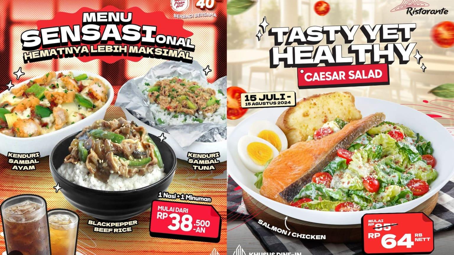 IRIT BANGET! Promo Pizza Hut 23-31 Juli 2024, Dapatkan 1 Melts Meaty + 1 Coca-Cola Rp 45 Ribuan