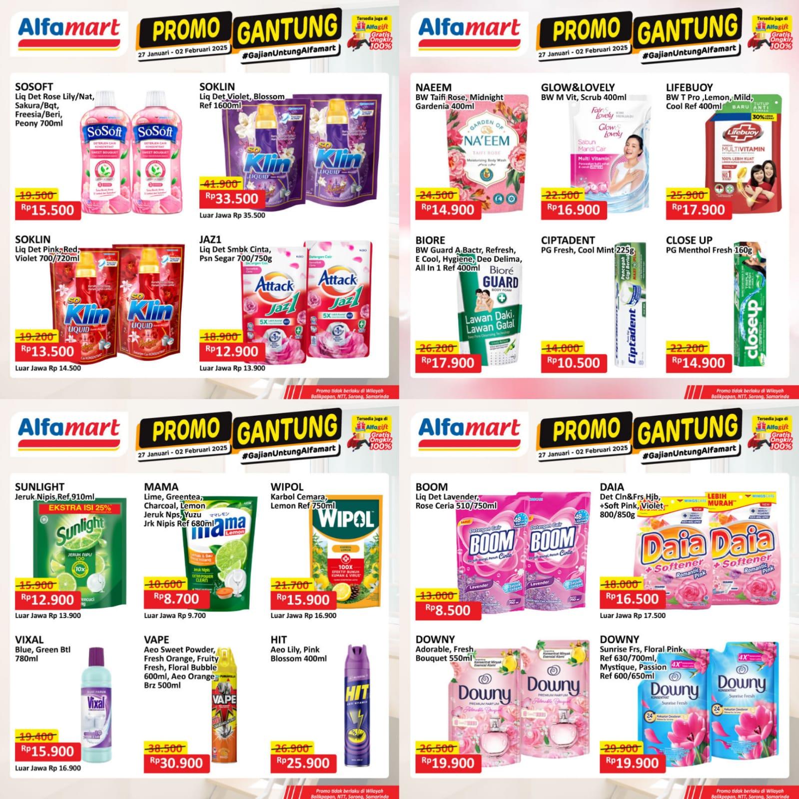 DISKON Minyak Goreng! Promo Alfamart 27 Januari - 2 Februari 2025, Sania Rp 38.100, Filma Rp 37.900