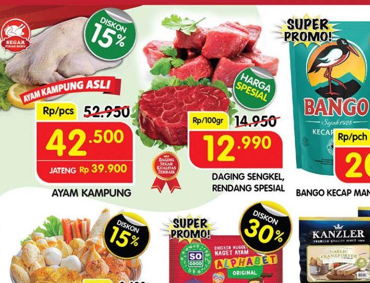 KATALOG Promo JSM Superindo Besok 3 September 2023: Ayam Kampung Rp42.500 Daging Sengkel Rp12.990