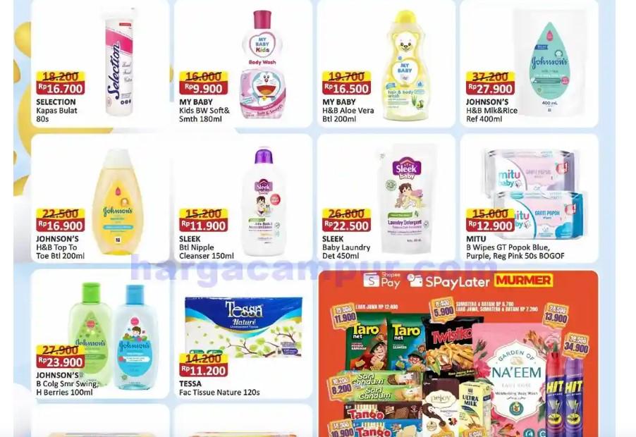 KATALOG Promo Kebutuhan Bayi di Alfamart 15-17 Februari 2024: Popok Rp44.900 Cologne Baby Rp23.900