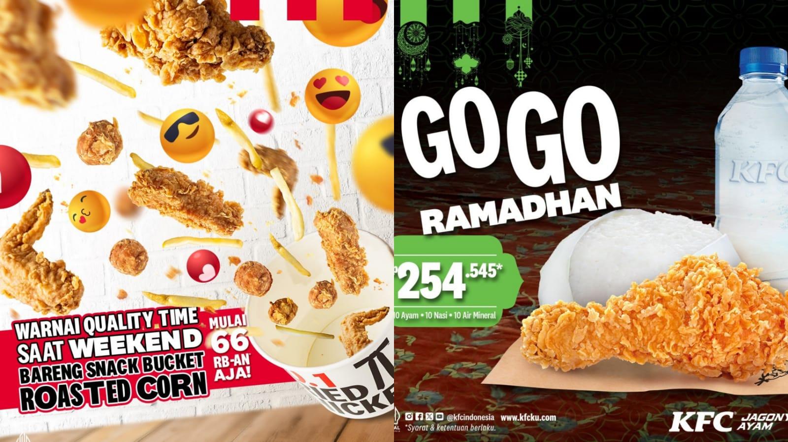 Khusus RAMADHAN! Promo KFC Maret 2024, Bukber Bersama Keluarga Dengan Paket GOGO Ramadhan