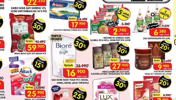 Kumpulan Katalog Promo JSM Superindo Terbaru 19-22 Mei 2024: Indomie Goreng Aceh Rp2.740