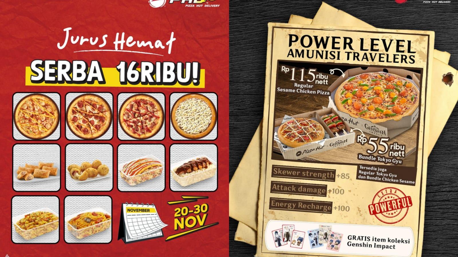 LEBIH MURAH! Promo Pizza Hut Delivery 2430 November 2023, Paket Jurus
