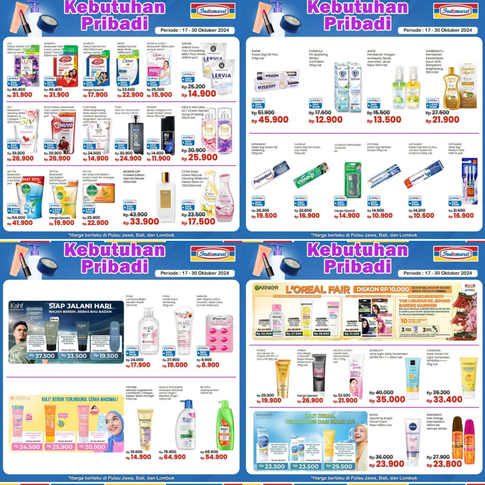 Promo Hemat Indomaret 27-30 Oktober 2024, Minyak Goreng Sovia Rp 34.700, MILO Rp 29.800
