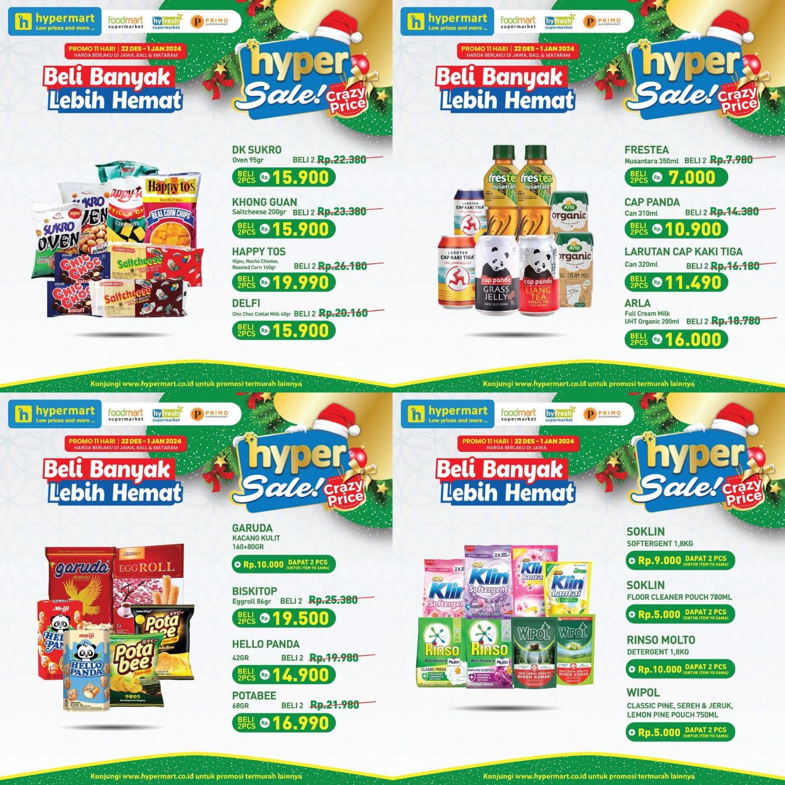 Sambut NATAL! Promo JSM Hypermart 22-24 Desember 2023, Minyak Goreng Filma Rp 31.490