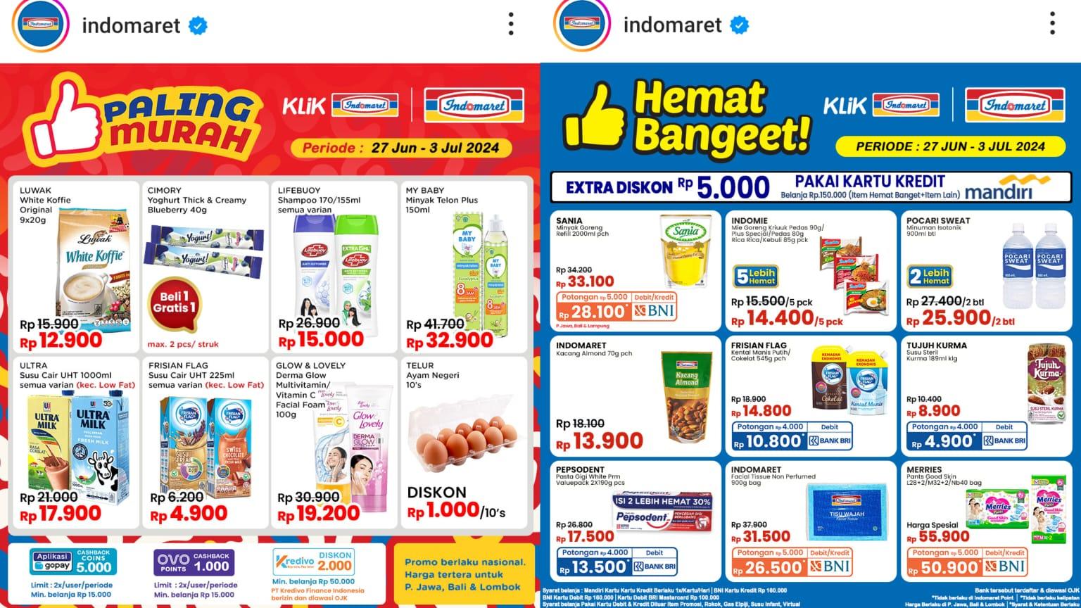 PASTI HEMAT! Promo Indomaret 1-3 Juli 2024, My Baby Minyak Telon Rp 32.900, Pringles Rp 19.900
