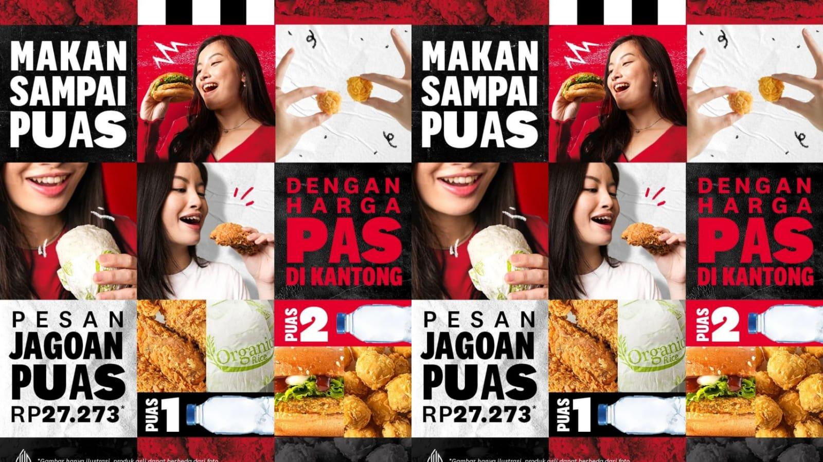 PASTI HEMAT! Promo KFC Januari 2024, Dapatkan Paket Jagoan Puas Mulai Rp 27 Ribuan