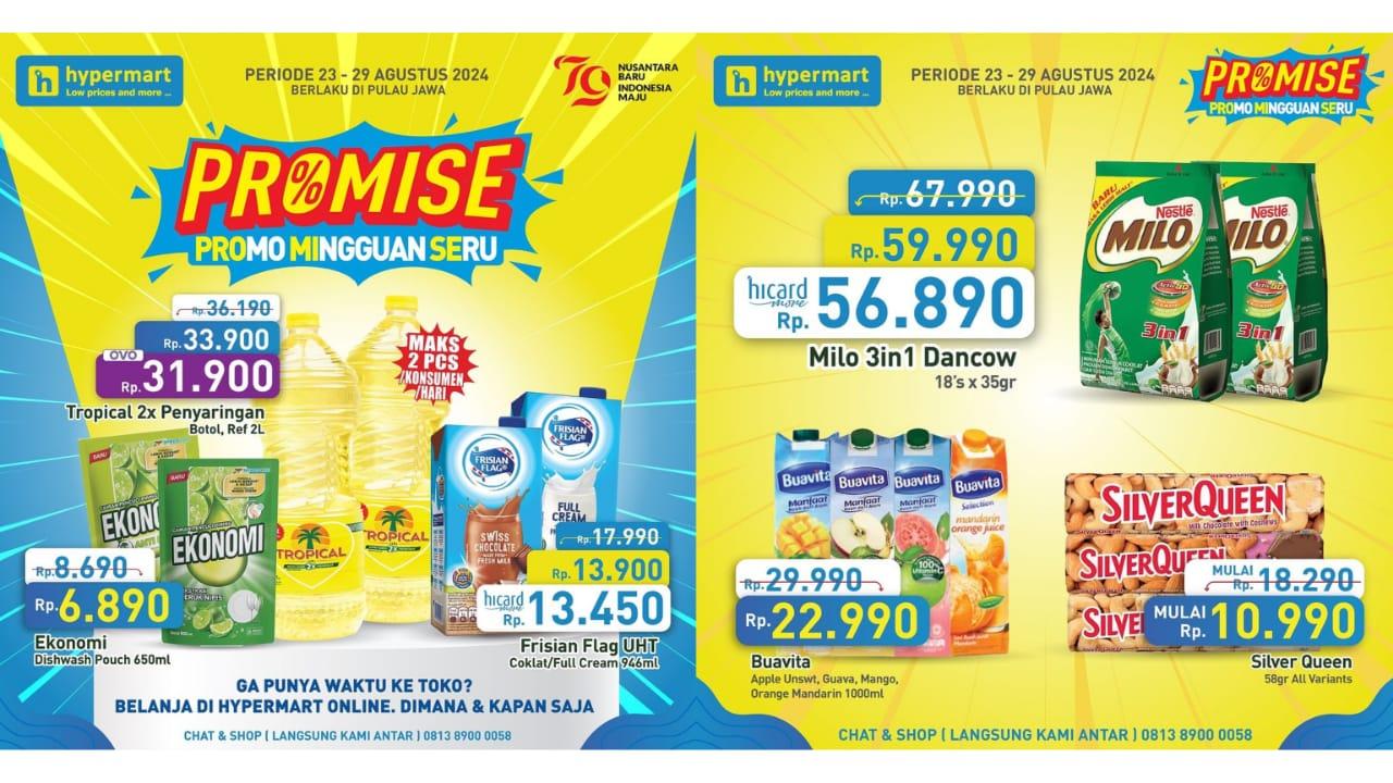 PROMO Hemat Hypermart 26-29 Agustus 2024, Attack Jaz1 Rp 25.500, Biskitop Eggroll Rp 19.500