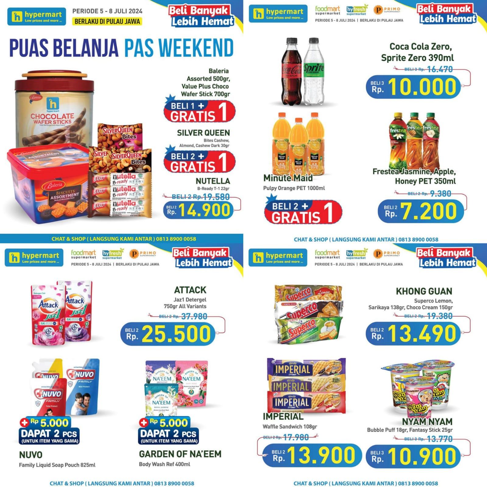 PROMO Hypermart Hari Ini 8 Juli 2024, Oreo Soft Cake Family Pack Rp 14.900, ABC Coffee Rp 29.990