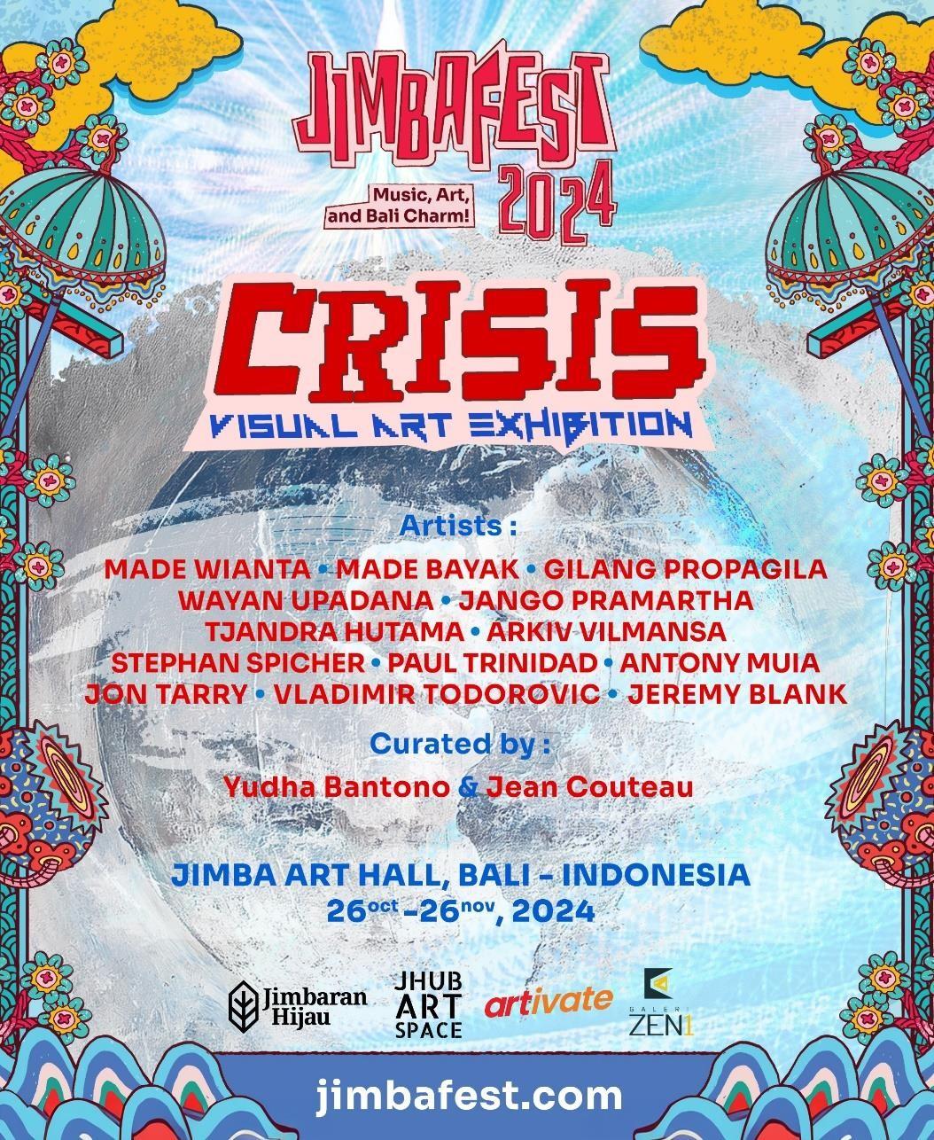 ‘CRISIS’, Pameran Seni Rupa Jimbafest 2024 di Jimba Art Hall Bali 26 Oktober – 26 November