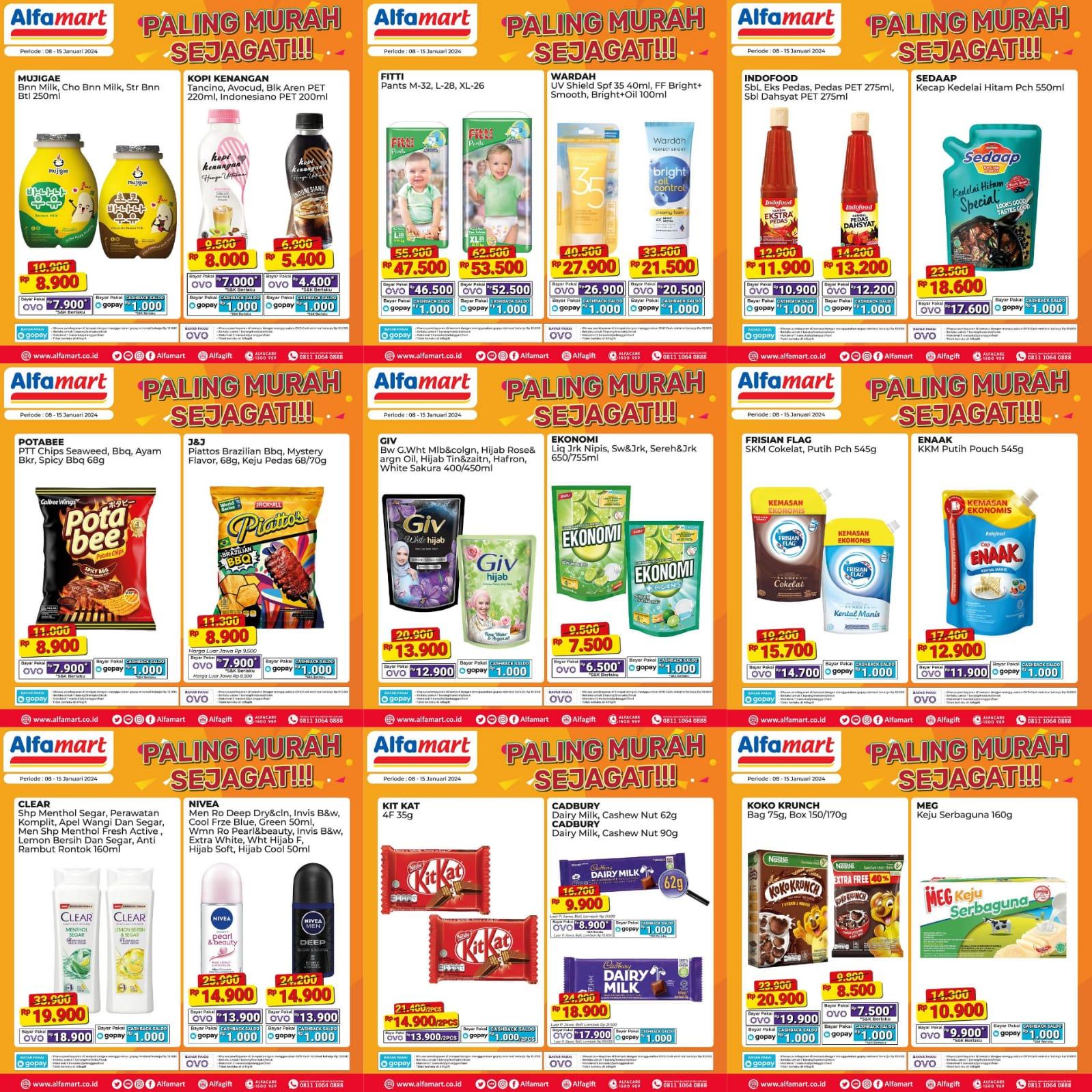 LEBIH HEMAT! Promo Alfamart 10-15 Januari 2024, Rexona Rp 15.900, Bango Kecap Manis Rp 16.900