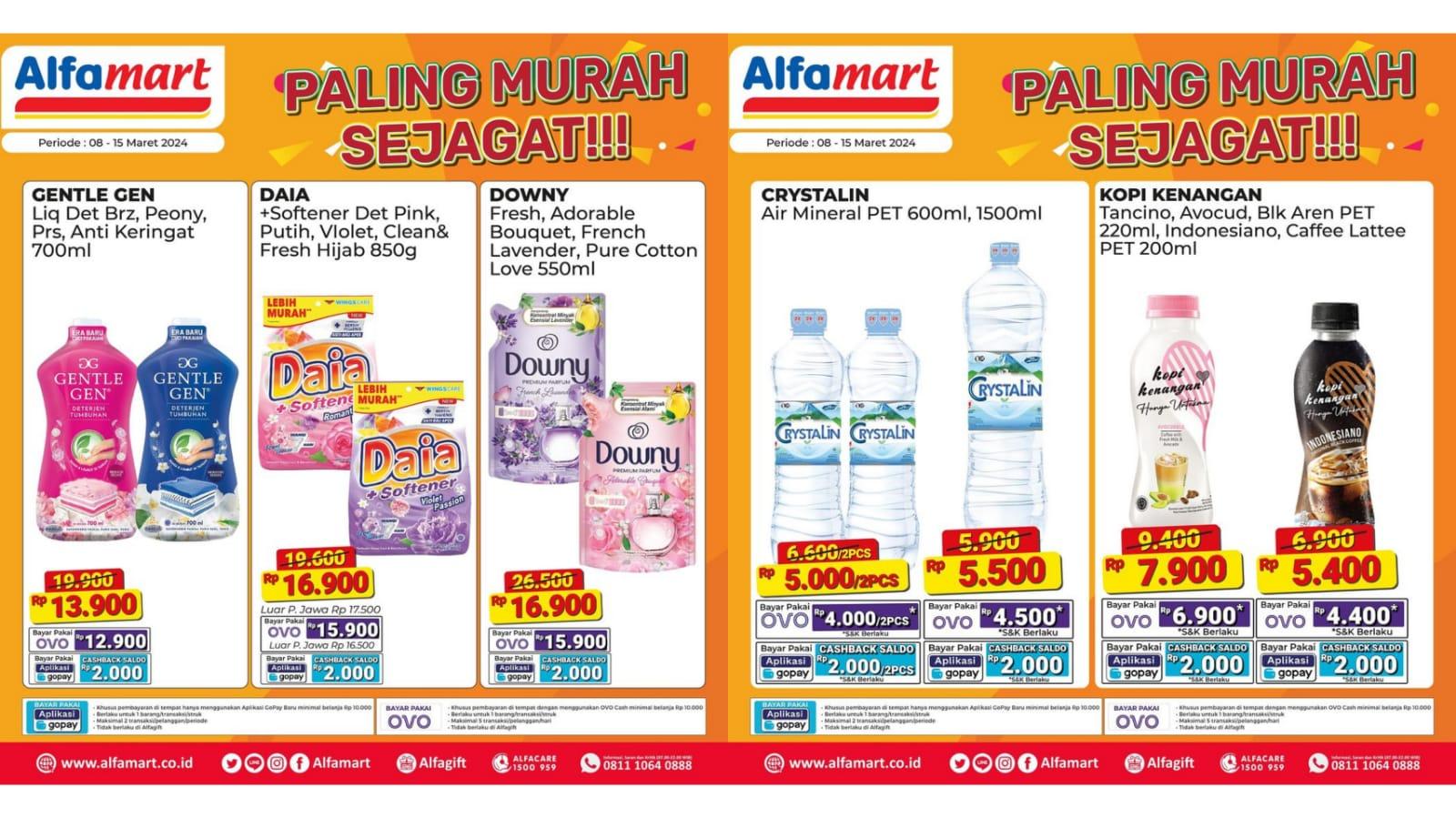 DISKON Ramadan! Promo Alfamart Hari Ini 14 Maret 2024, Hydro Coco Rp 19.900, Madu TJ Rp 19.500