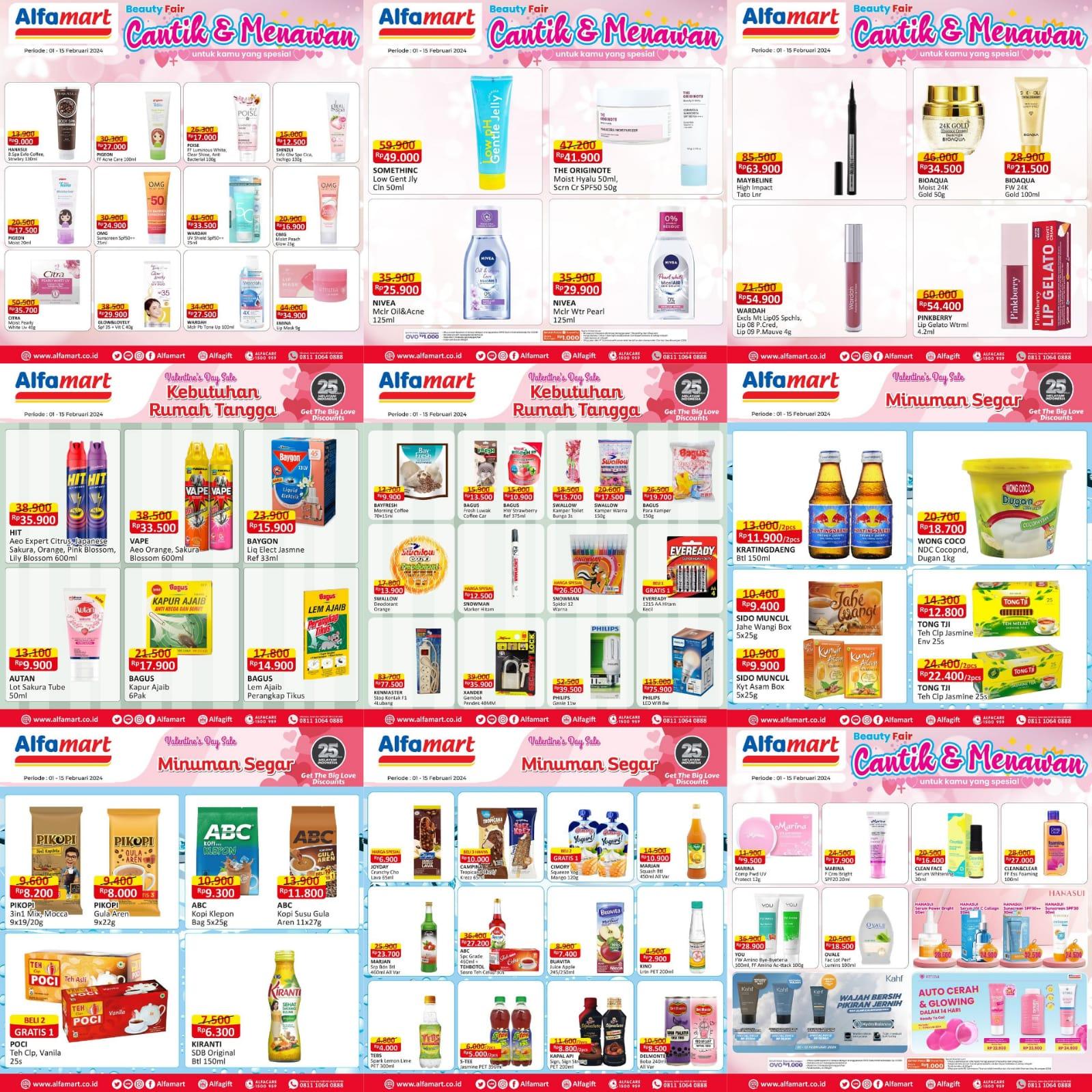 DISKON BESAR! Promo Alfamart Hari Ini 12 Februari 2024, Molto Pewangi Rp 10.900, Daia Rp 28.900
