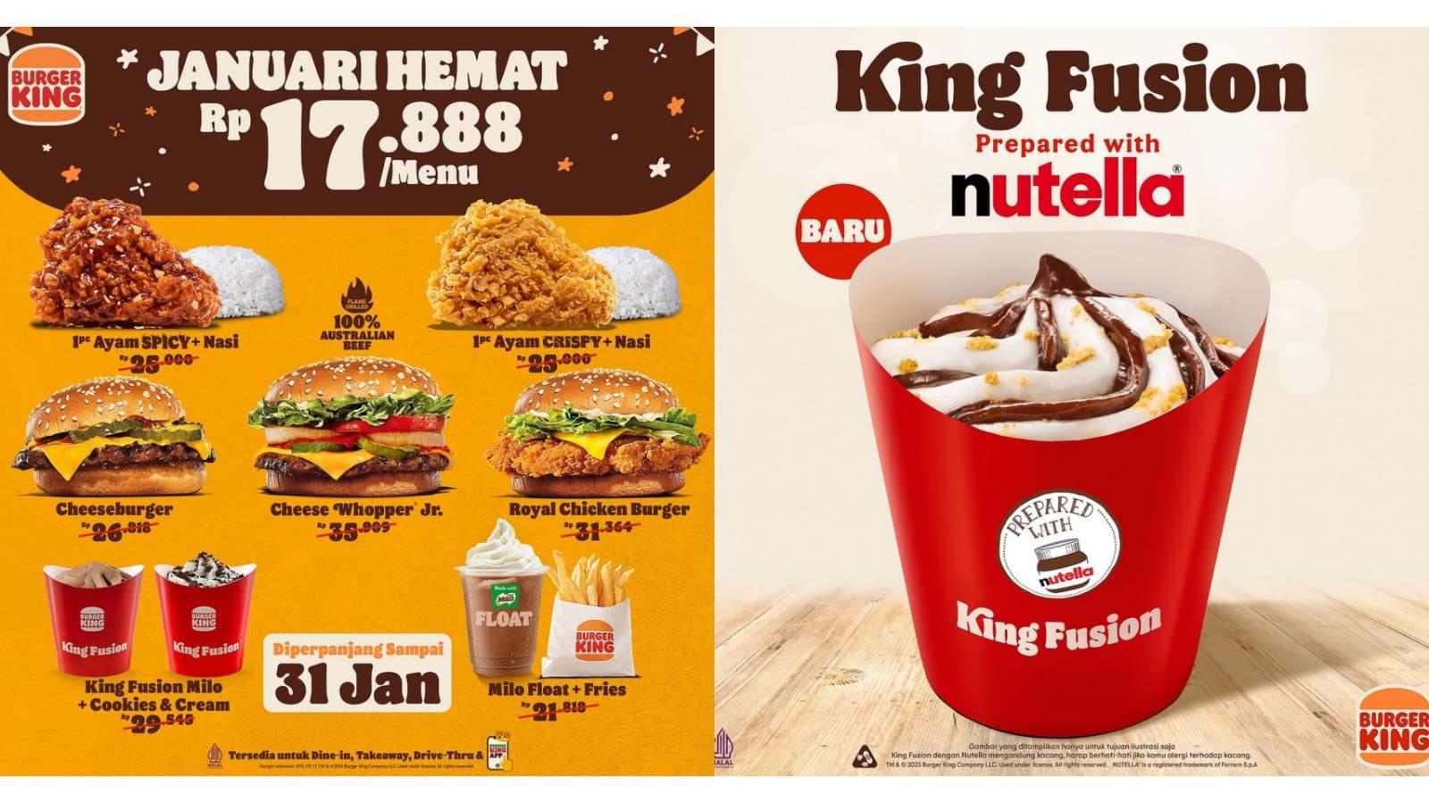 MUMER! Promo Burger King 27-31 Januari 2024, Nikmati Royal Chicken Burger Rp 17 Ribuan