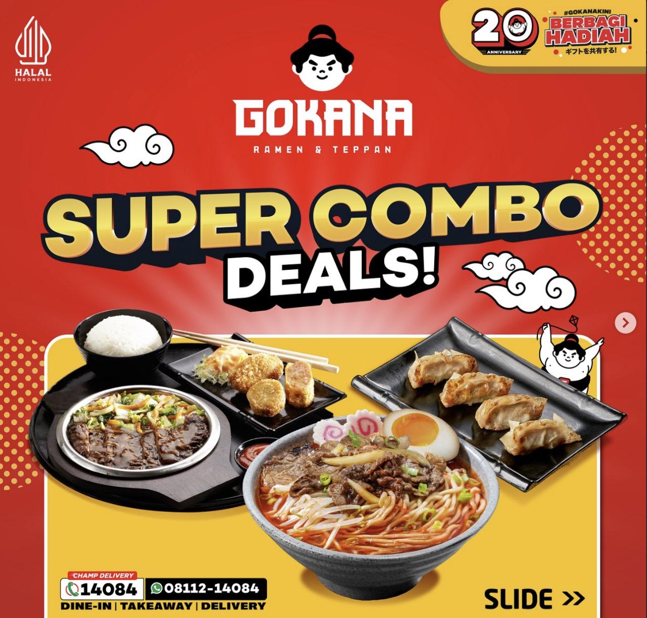 BIKIN HEMAT! Promo Gokana 4-11 November 2024, Nikmati Paket  Super Combo Deals Hanya Rp 115 Ribuan