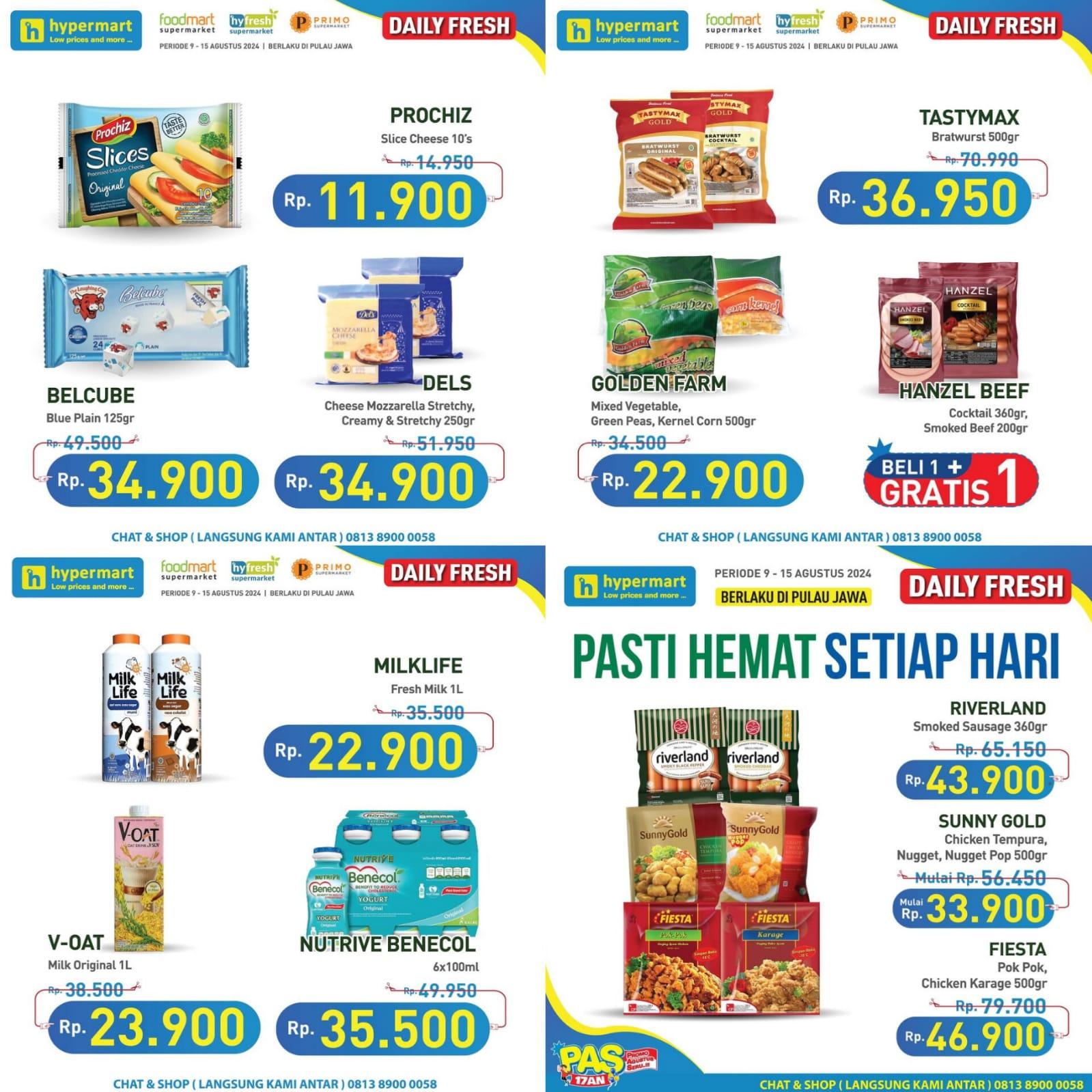 Promo Hypermart 11-15 Agustus 2024, Kusuka Kripik Singkong Rp 9.900, ZINC Shampoo Rp 14.990