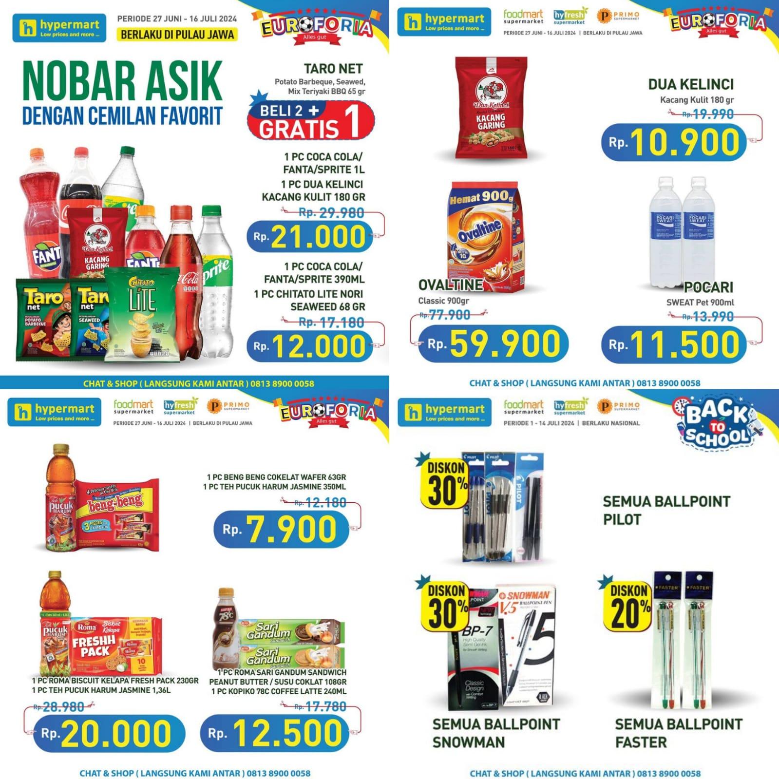PROMO Hypermart Hari Ini 8 Juli 2024, Oreo Soft Cake Family Pack Rp 14.900, ABC Coffee Rp 29.990