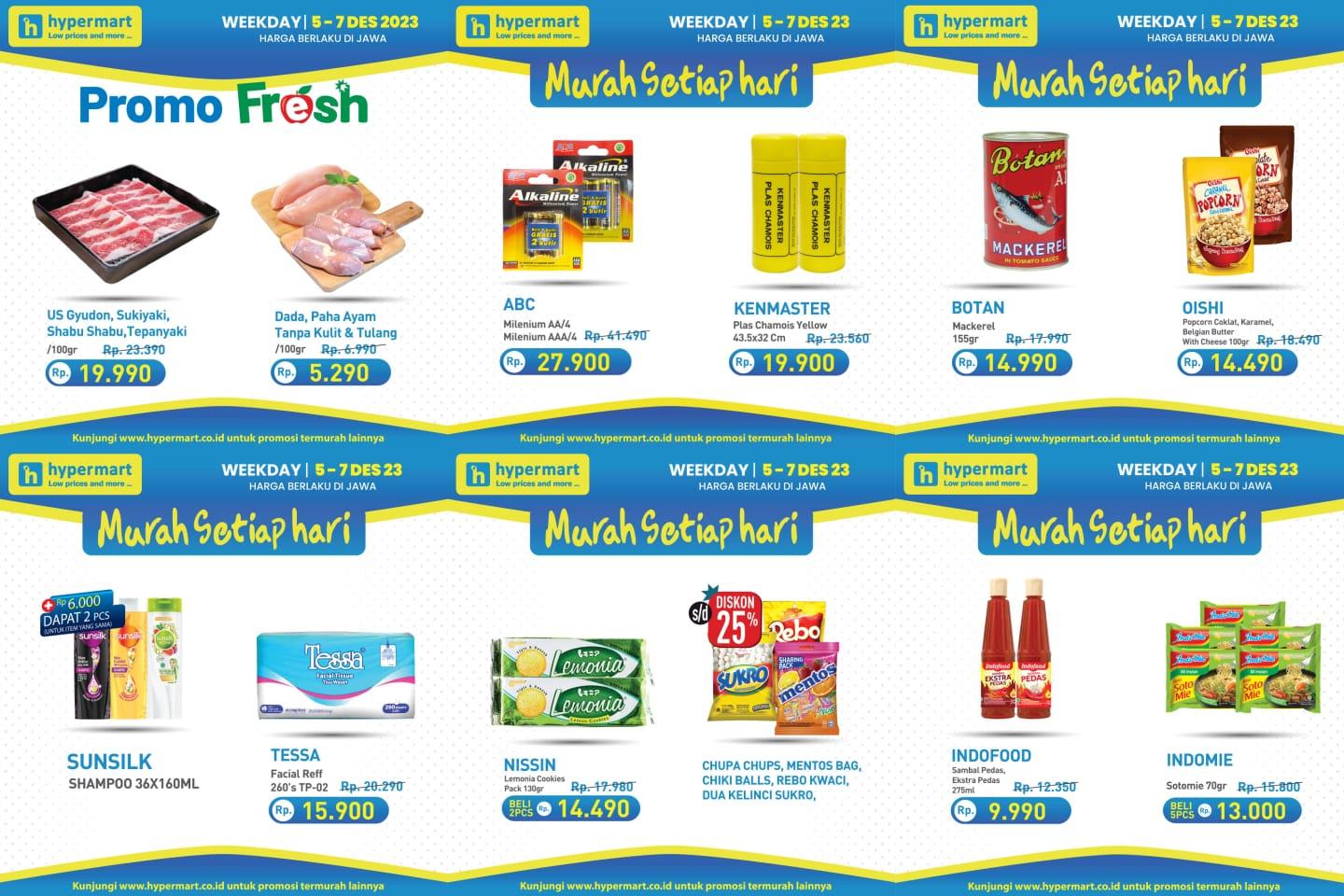 DISKON! Promo Hypermart 6-7 Desember 2023, Minyak Goreng Sania 2L Rp 31.200  Bango Rp 18.890