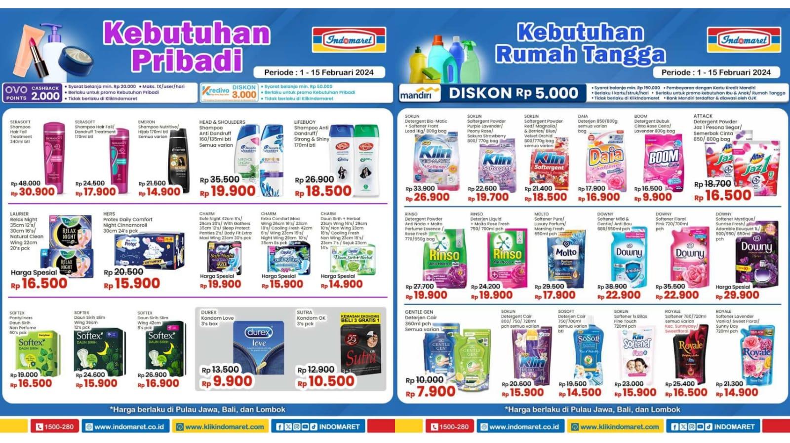 HEMAT! Promo Indomaret 12-15 Februari 2024, Garnier Men FF Rp 29.900, Minyak Goreng Filma Rp 33.700