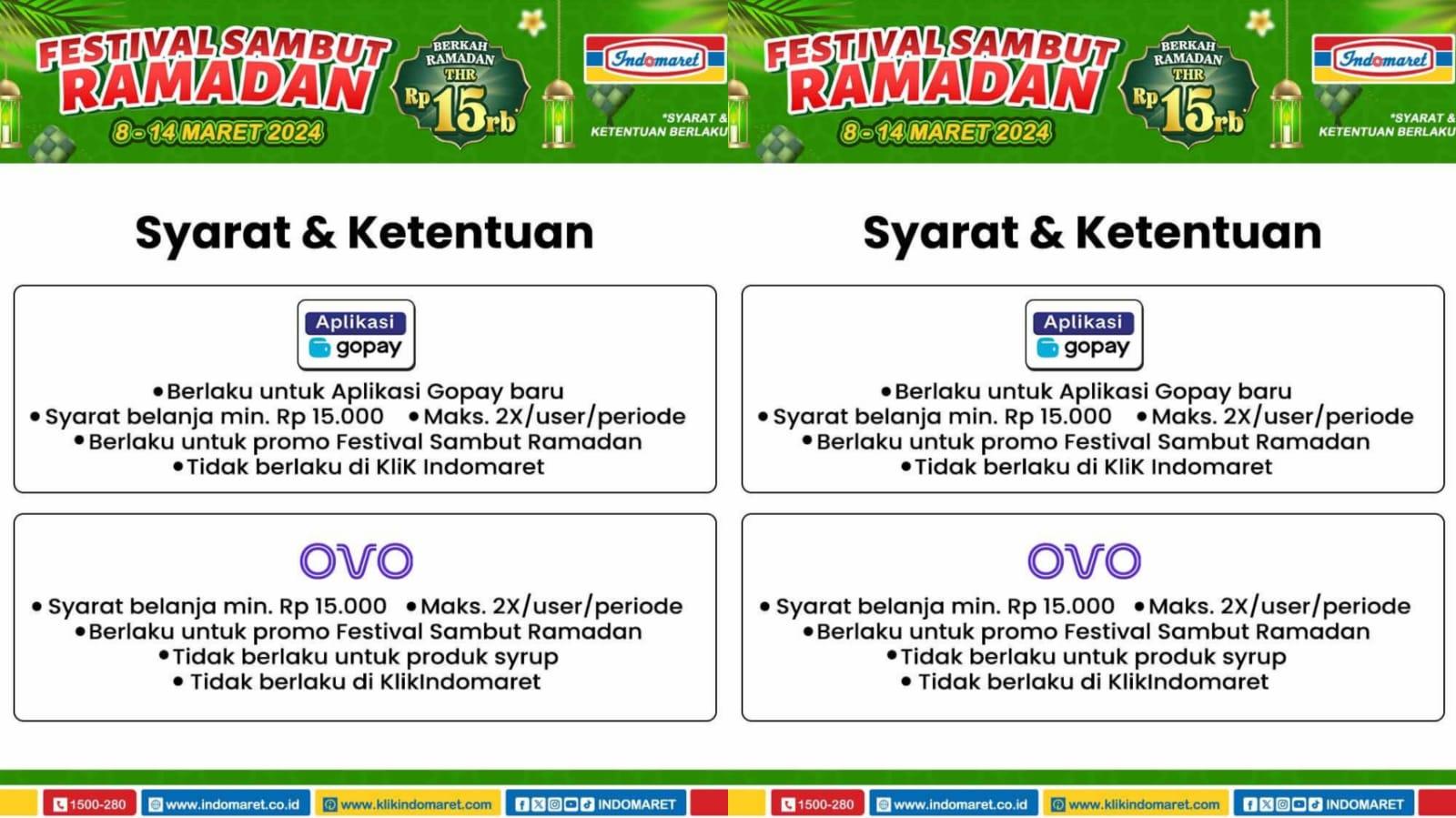 PROMO Indomaret Hari Ini 14 Maret 2024, Minyak Goreng Bimoli 2L Rp33.900, Purbasari Glof FF Rp15.000