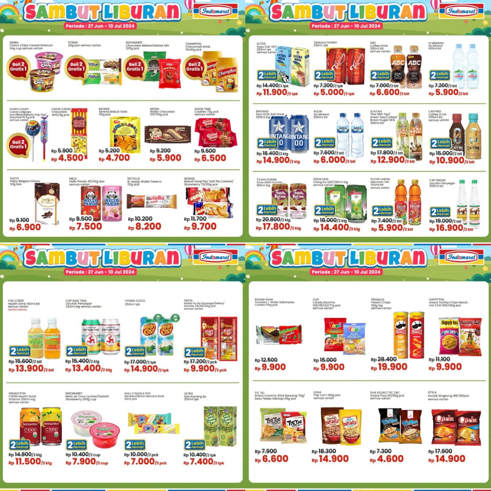 PASTI HEMAT! Promo Indomaret 1-3 Juli 2024, My Baby Minyak Telon Rp 32.900, Pringles Rp 19.900