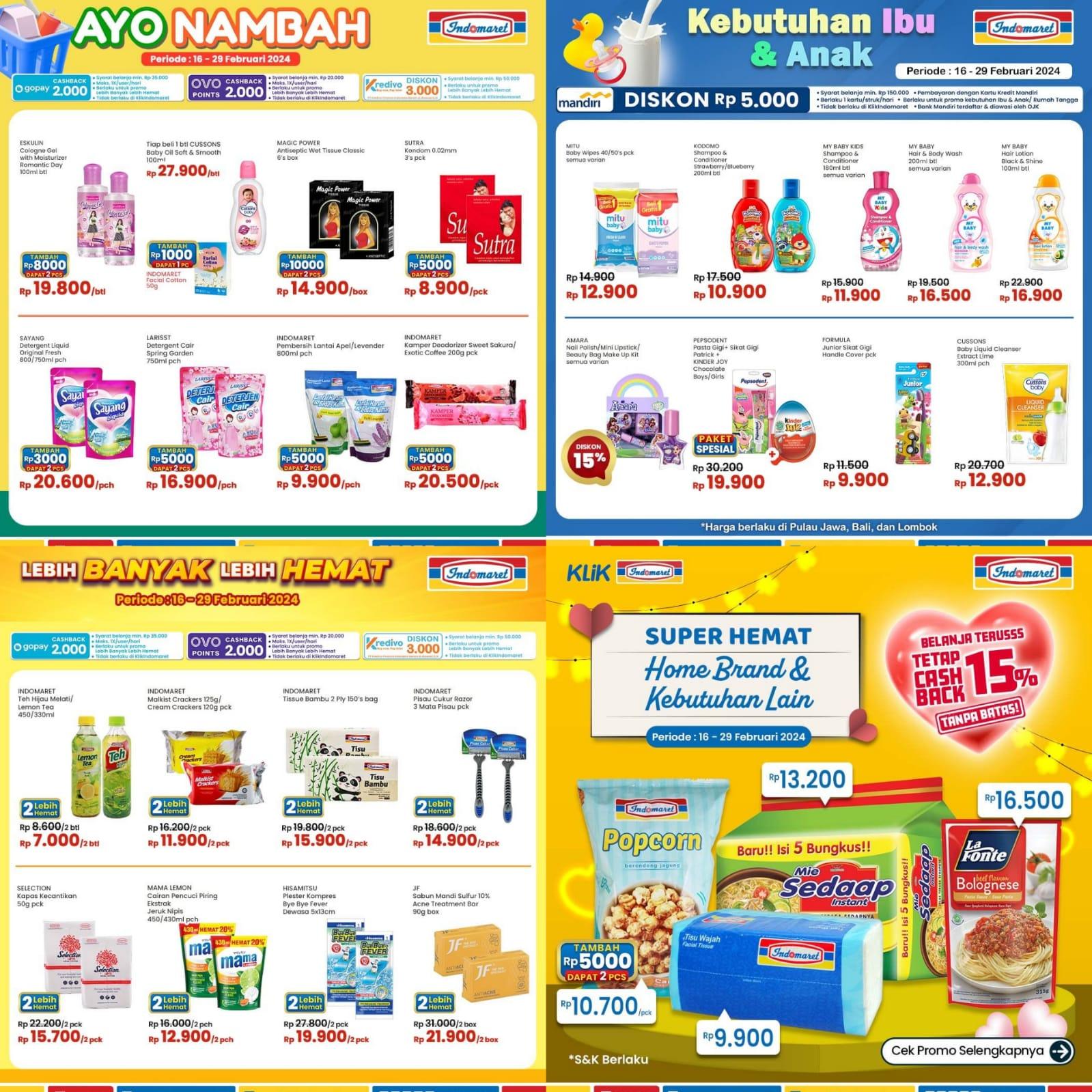 HEMAT! Promo Indomaret Hari Ini 19 Februari 2024, Minyak Goreng Filma Rp 33.700, Sunlight Rp 13.900