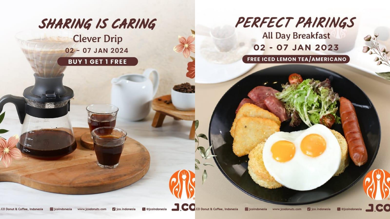 LEBIH HEMAT! Promo J.CO 4-7 Januari 2024, Dapatkan 1 Lusin Donat+ 1 Box Jpops Rp 135.000