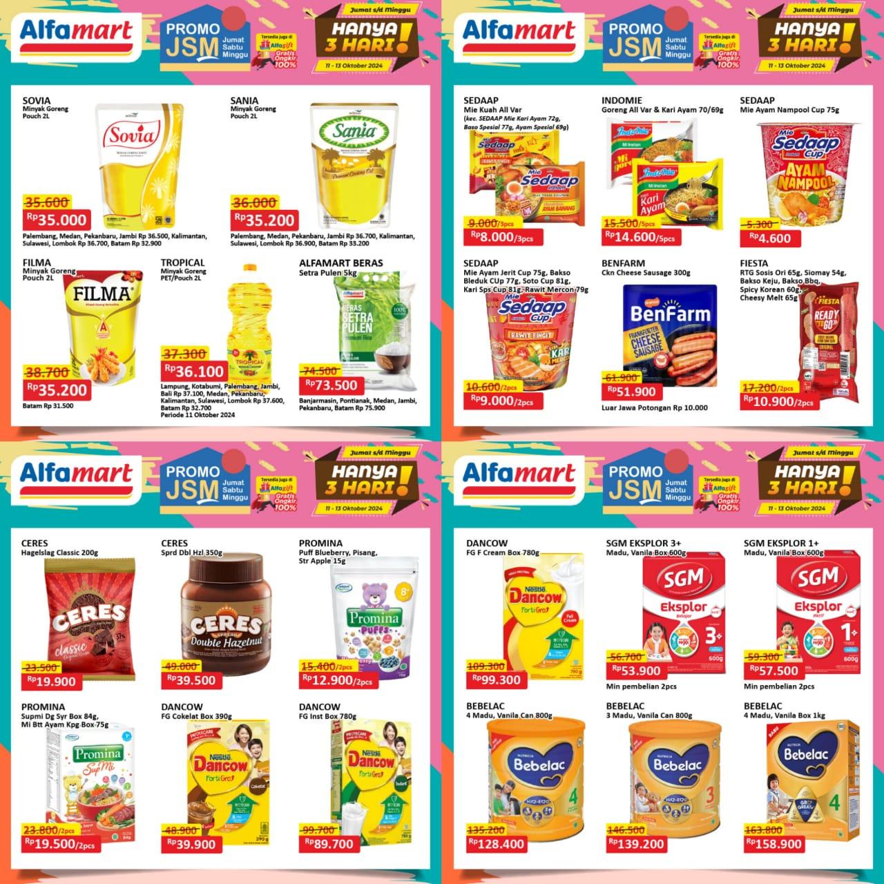 PROMO UNTUNG Alfamart Hari Ini 13 Oktober 2024, Minyak Goreng Filma Rp 35.200, Hydro Coco Rp 7.900