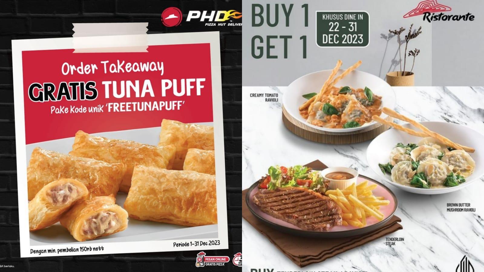 HEMAT! Promo Pizza Hut 23-31 Desember 2023, Beli 1 Gratis 1 untuk Perayaan Natal dan Tahun Baru