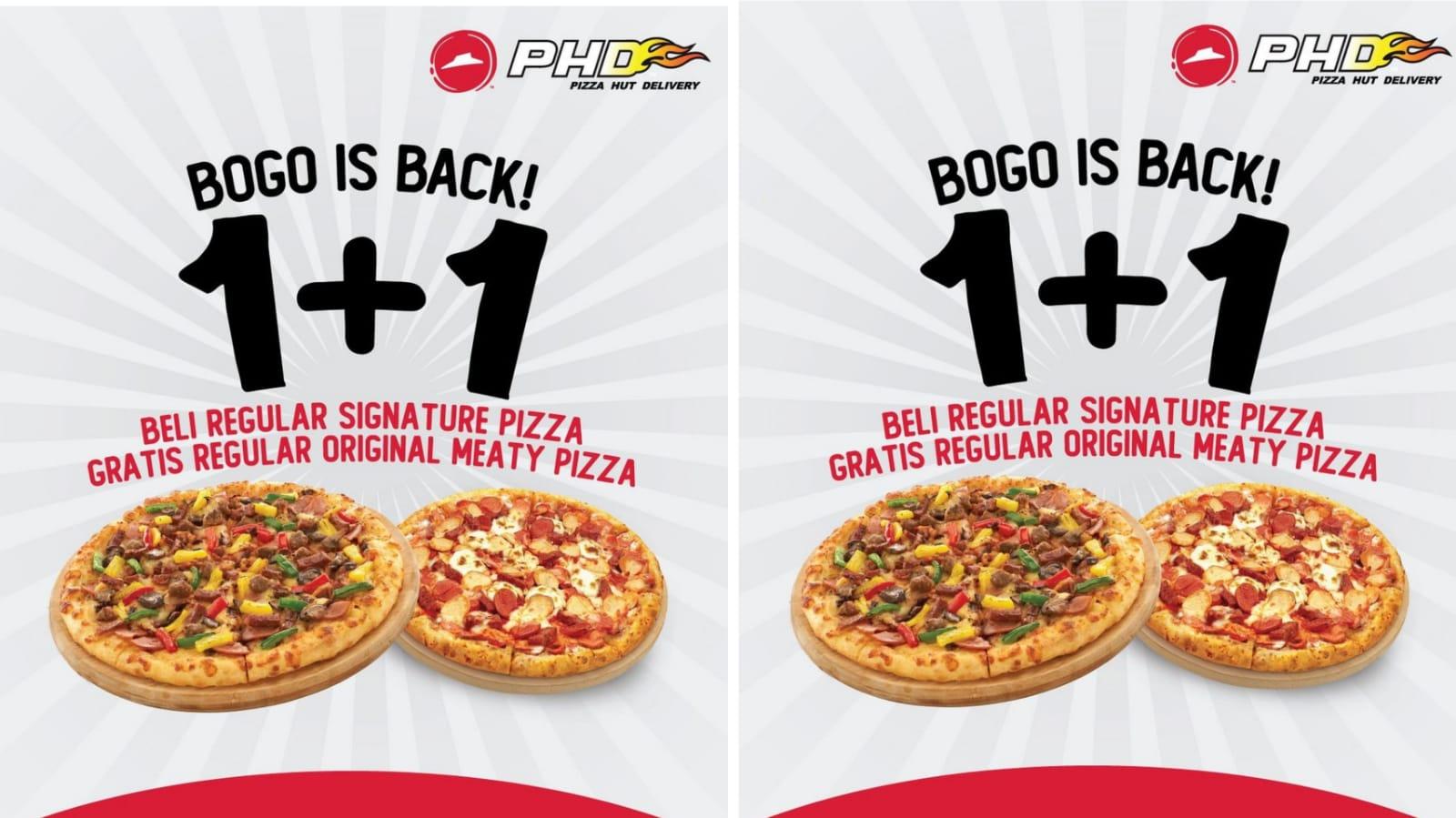 LEBIH IRIT! Promo Pizza Hut Delivery 25-28 Januari 2024, Beli 1 Pizza dan Dapatkan 1 Pizza Lainnya