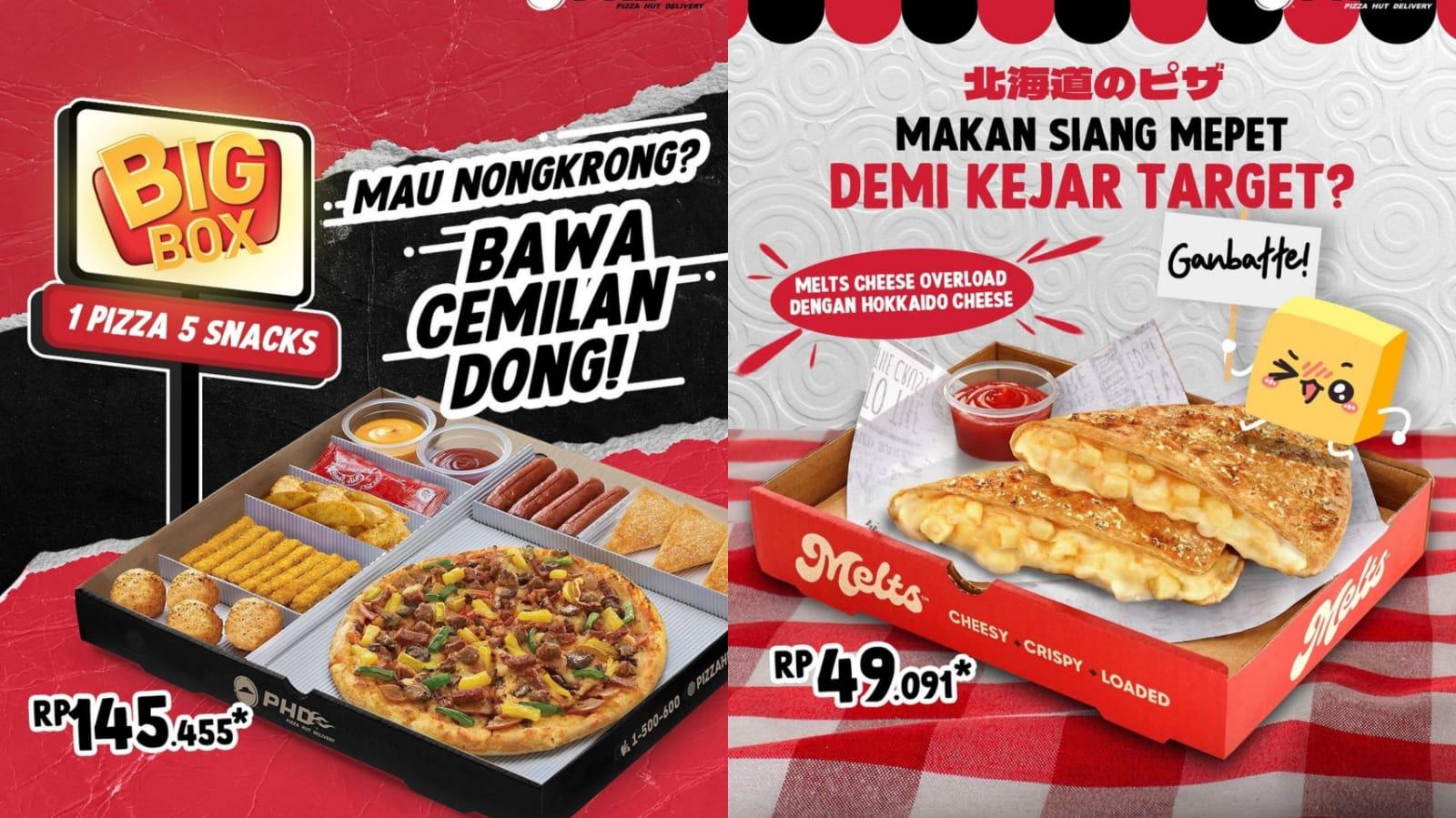 Jelang Tahun BARU! Promo Pizza Hut Delivery 28-31 Desember 2023, Hokkaido Chizu Edition Rp 49 Ribuan