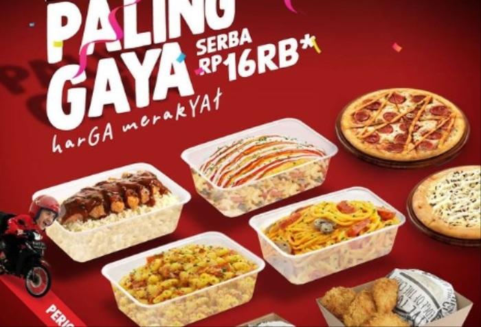 Promo Pizza Hut Delivery Spesial HUT 21-24 Oktober 2024, SERBA Rp16 Ribuan Aja