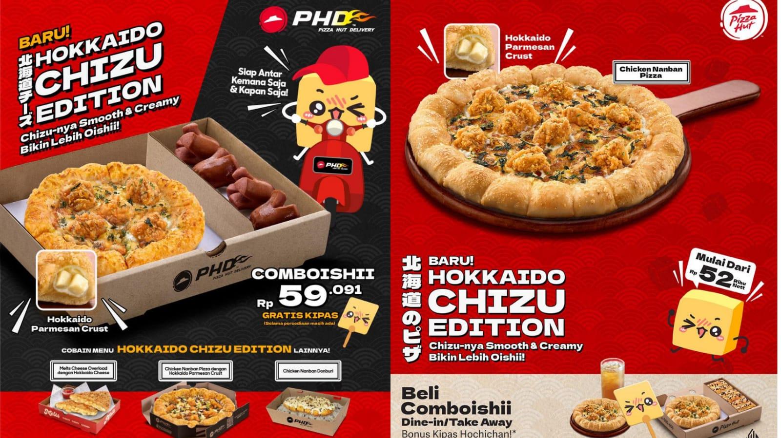 NEW! Promo Pizza Hut November 2023, Hokkaido Parmesan Crust Pizza Super