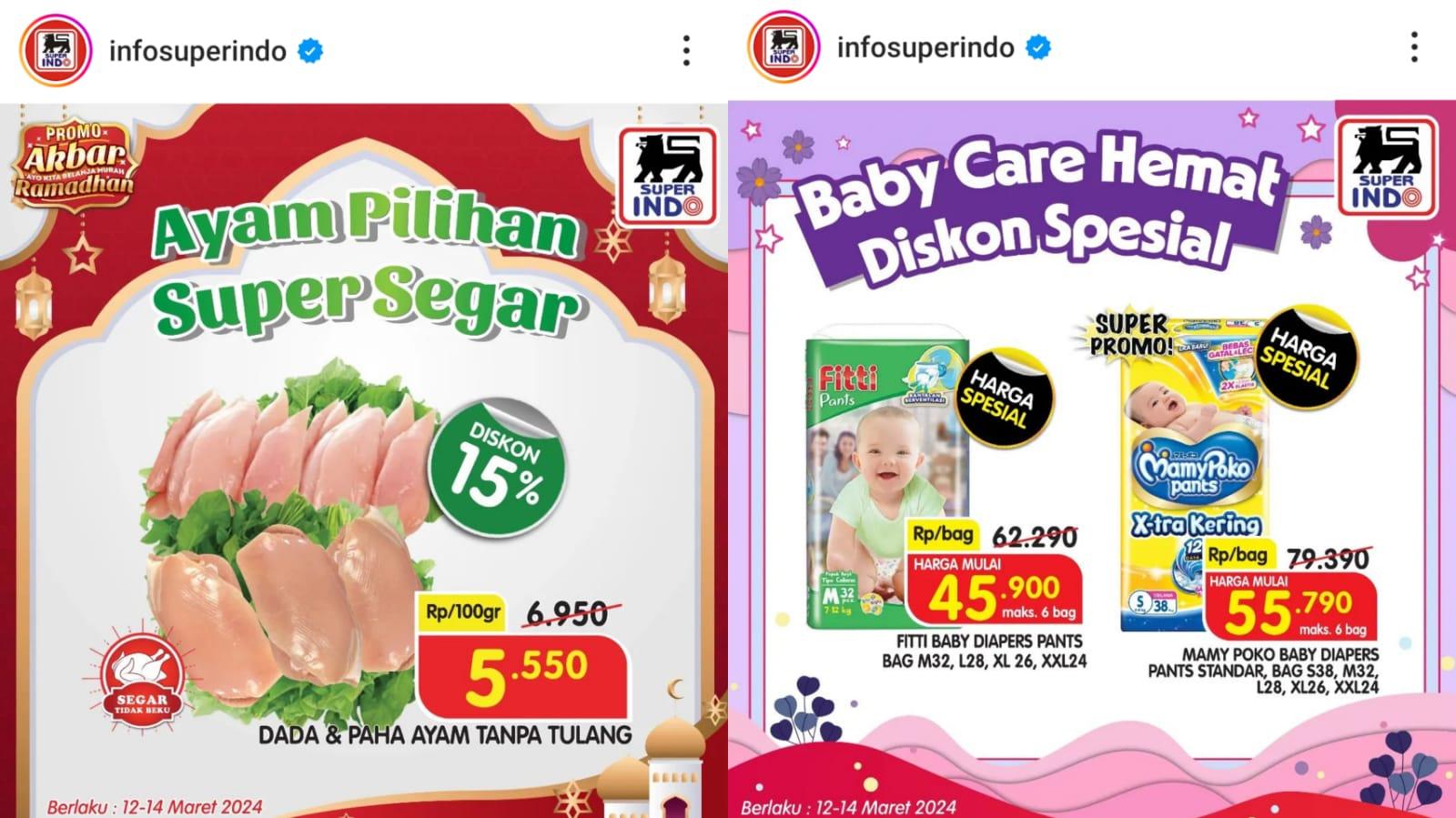 RAMADAN Hemat! Promo Superindo 13-14 Maret 2024, Minyak Goreng Tropical Rp 32.890, Kurma Rp 40.900