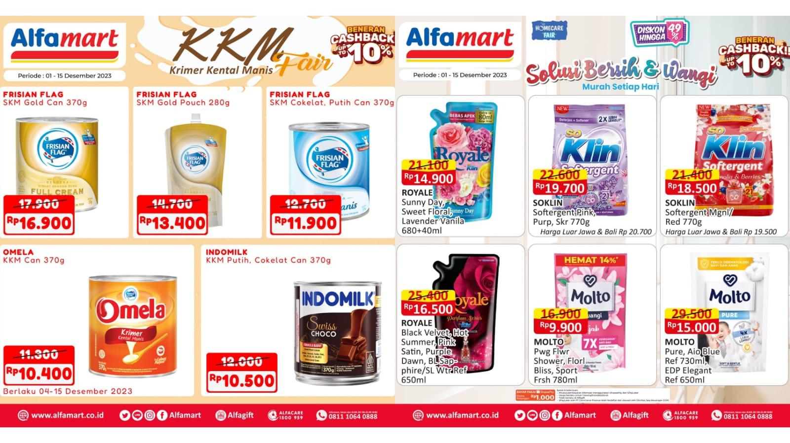 RABU SERU! Promo Alfamart Hari Ini 6 Desember 2023, Fresh Care Rp 10.000, Chitato Rp 14.900