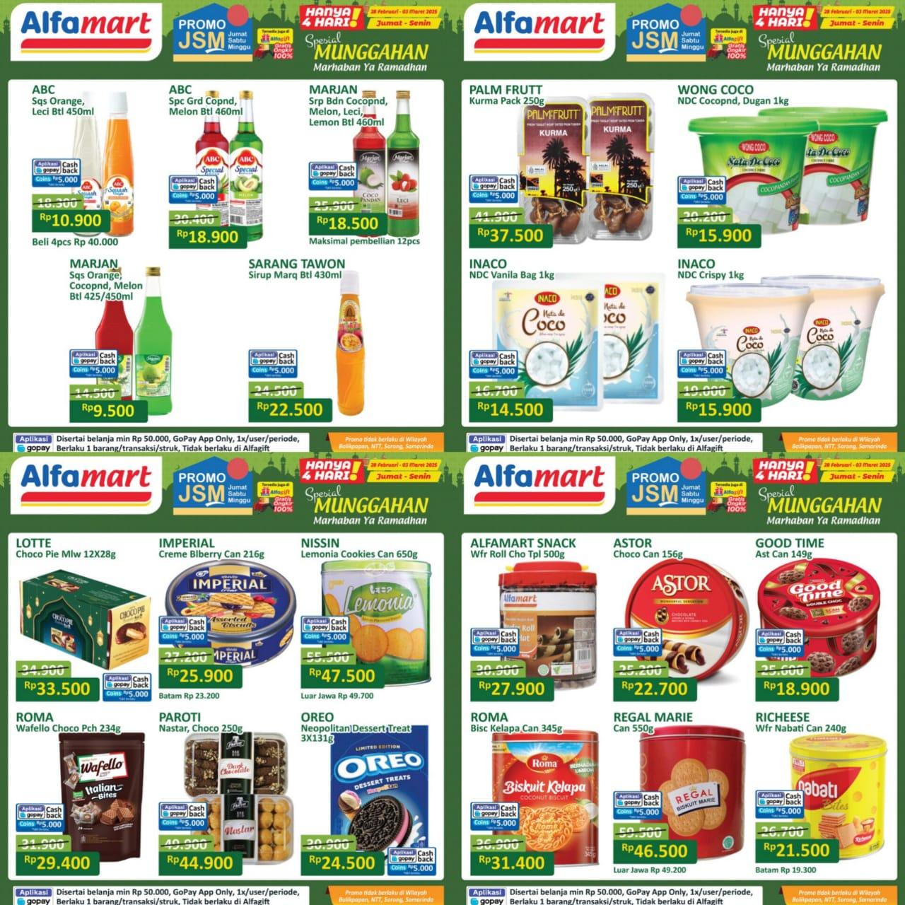 Ramadan HEMAT! Promo Alfamart 2-3 Maret 2025, Sania Tepung Terigu Rp 13.900, Yupi Rp 5.200