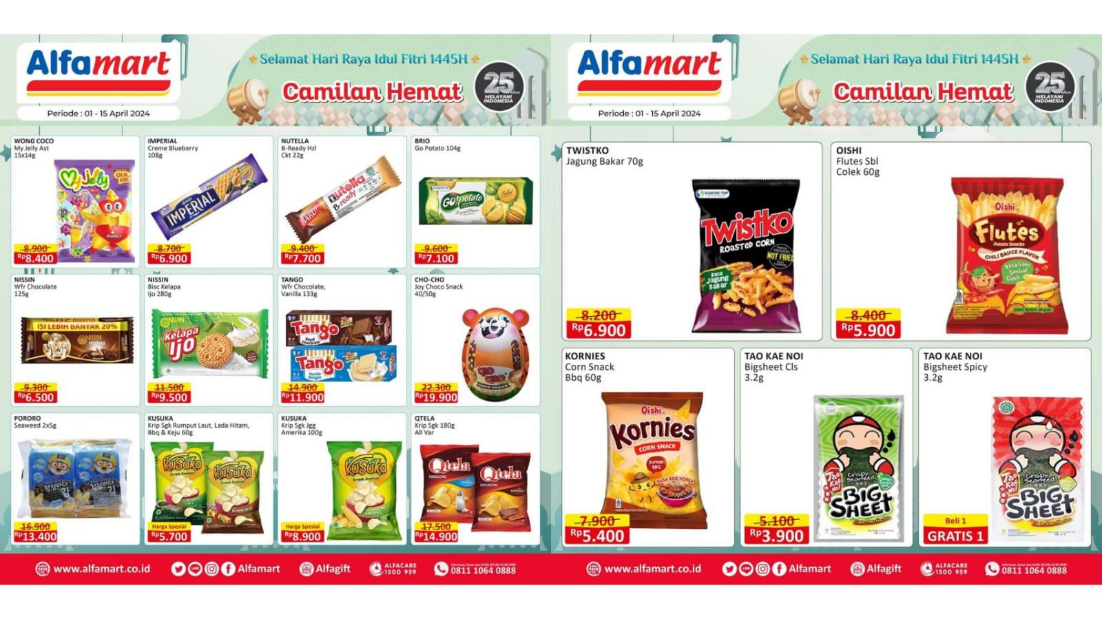 SEMARAK LEBARAN! Promo Alfamart Hari Ini 10 April 2024, ABC Sirup Rp 22.400, Khong Guan Rp 51.500